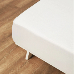 Fitted Sheet Style Cotton Terry Waterproof Mattress Protector Breathable Mattress Cover